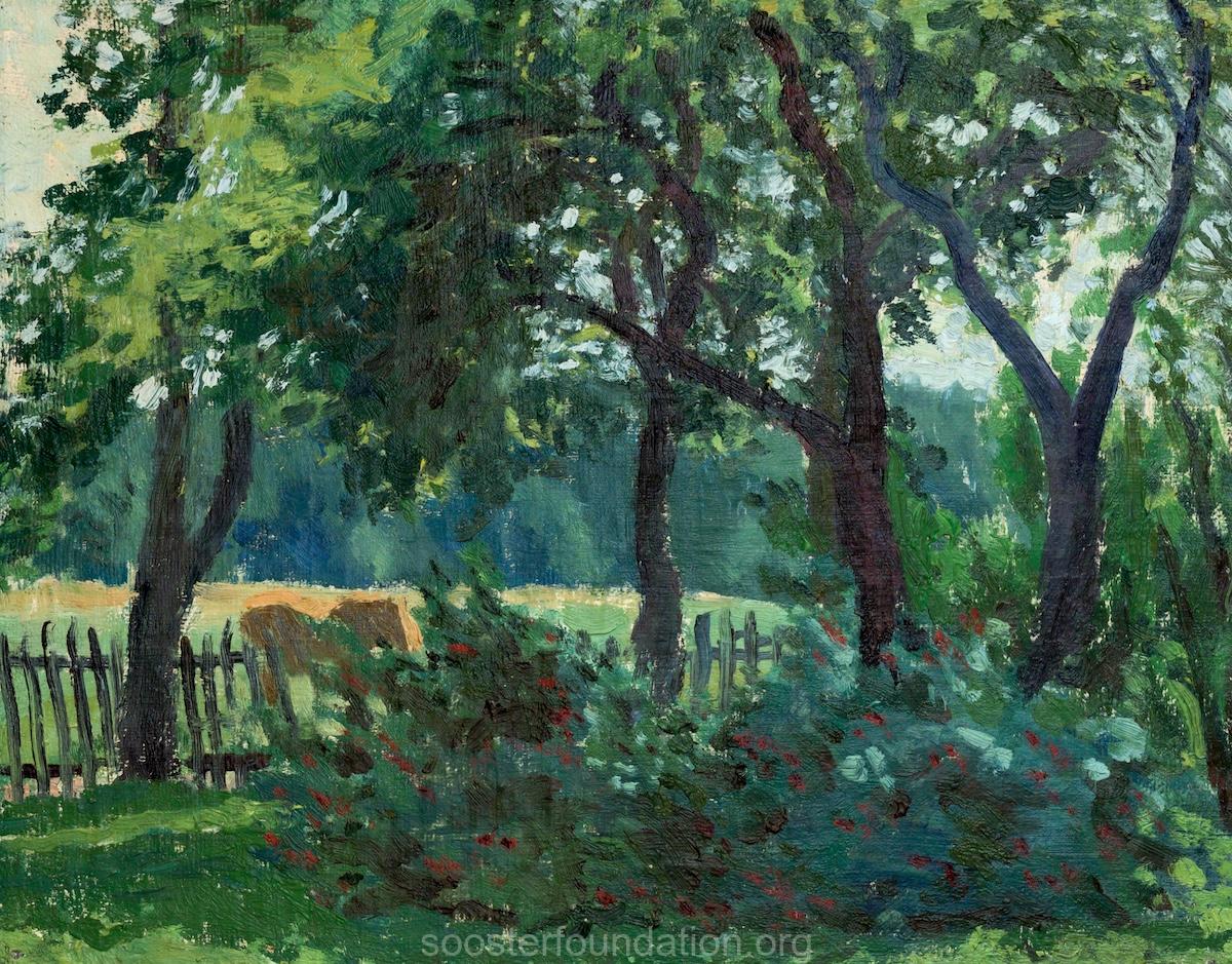 Aiavaade. 1940. aastate lõpp Õli lõuendil 34 x 44 cm